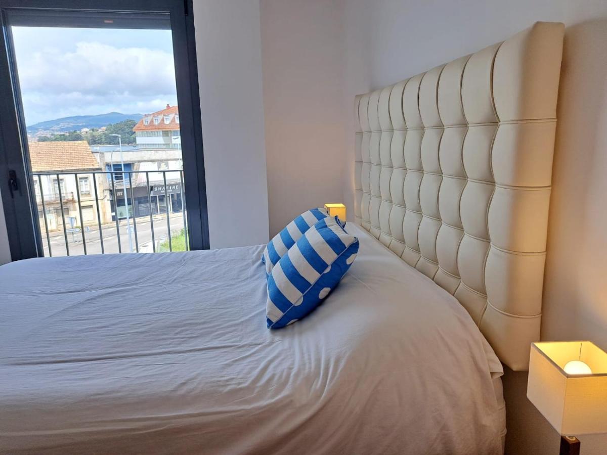 Baiona, Playa Santa Marta, Piscina Apartment Екстериор снимка