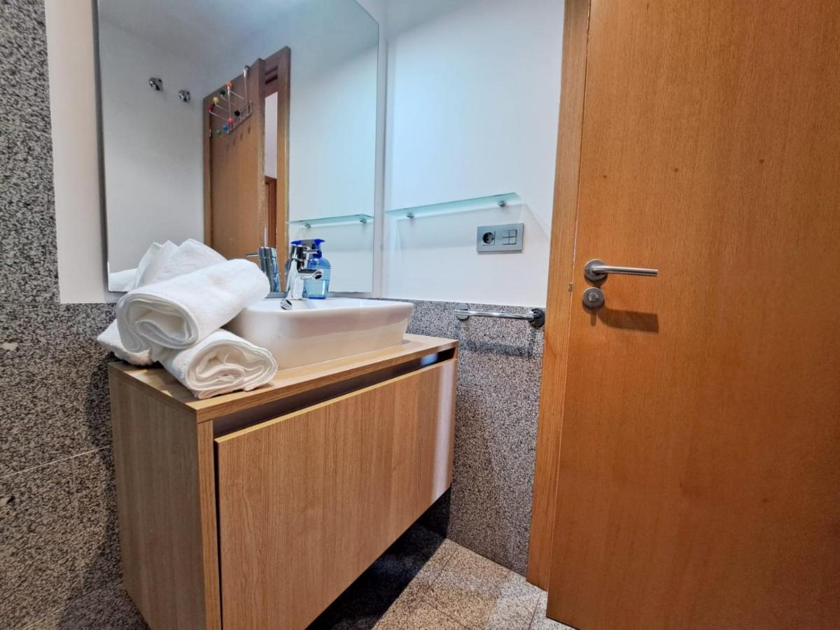 Baiona, Playa Santa Marta, Piscina Apartment Екстериор снимка