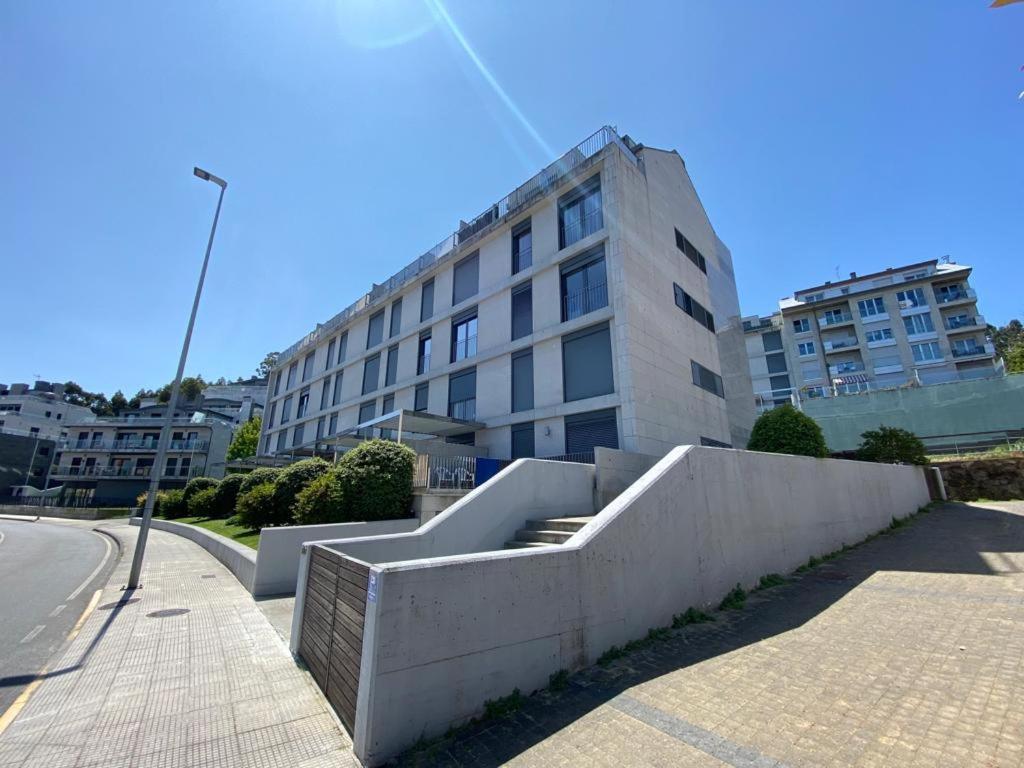 Baiona, Playa Santa Marta, Piscina Apartment Екстериор снимка